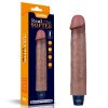 Dildo vibrant reîncărcabil din silicon REAL SOFTEE de 9"