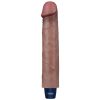 Dildo vibrant reîncărcabil din silicon REAL SOFTEE de 9"