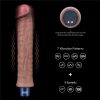 Dildo vibrant reîncărcabil din silicon REAL SOFTEE de 9,5"