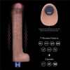 Dildo vibrant reîncărcabil din silicon REAL SOFTEE de 10,5"