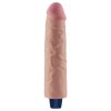 Dildo vibrant reîncărcabil de 9,5" REAL SOFTEE (Flesh)