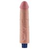 Dildo vibrant reîncărcabil de 9,5" REAL SOFTEE (Flesh)