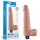 Dildo vibrant reîncărcabil REAL SOFTEE de 10" (Flesh)_B15O50_4