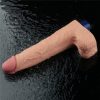 Dildo vibrant reîncărcabil REAL SOFTEE de 10" (Flesh)_B15O50_4