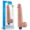 Dildo vibrant reîncărcabil REAL SOFTEE de 10,5" (Flesh)_B15O50_4
