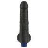 Dildo vibrant reîncărcabil REAL SOFTEE de 9" (Negru)_B15O50_4