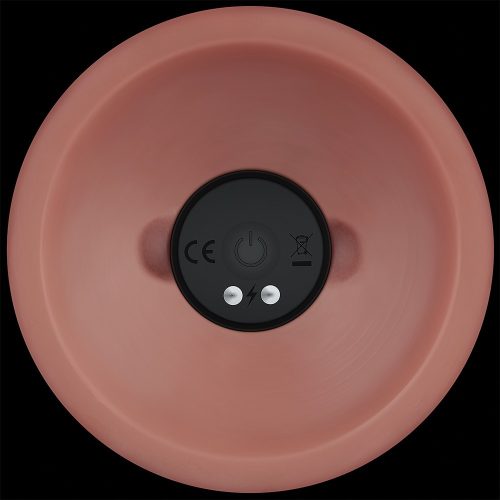 Penis de putere cu densitate dublă vibrantă de 8''