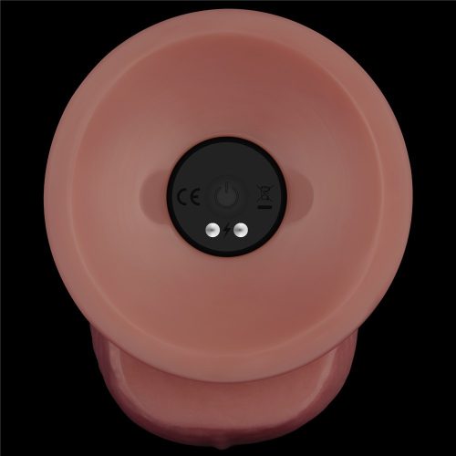 Penis de putere cu densitate dublă vibrantă de 8,5''