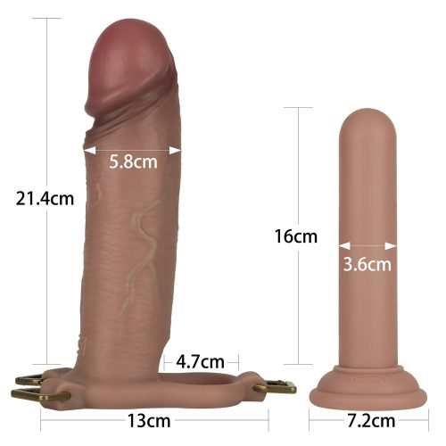 Fără set îmbunătățit de 9'' L/XL/2XL (Flesh)