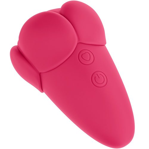 Vibrator Reîncărcabil Flicker Roșu Roz