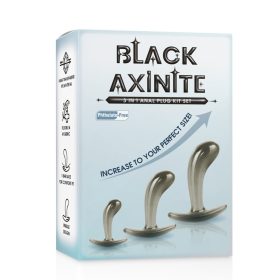 Set de kit anal Black Axinite 3 în 1