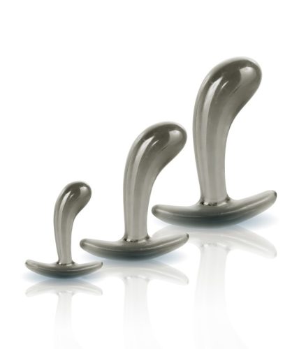 Set de kit anal Black Axinite 3 în 1