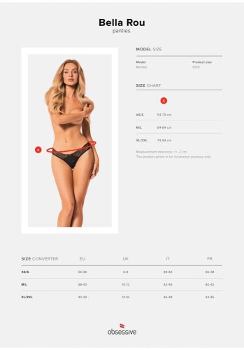 Chiloți Bella Rou XS/S