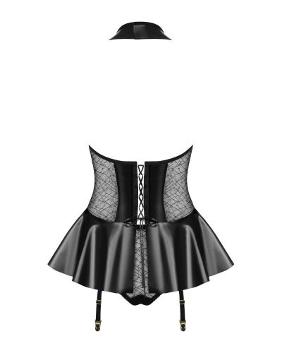 859-COR-1 corset & panties  S/M