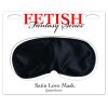 FETIS FANTASY SOROZAT - SATIN LOVE MASK BLACK