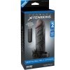 FANTASY X - TENSIONS - VIBRATING REAL FEEL 2 EXTENSION BLACK