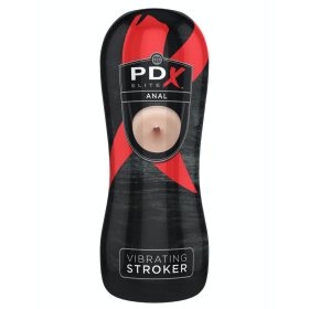 Vibrating Anal Stroker Deschis/Negru