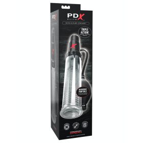 Suck-N-Pump Stroker Clear/Negru