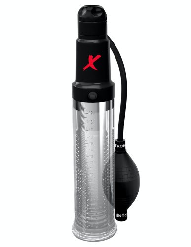 Suck-N-Pump Stroker Clear/Negru