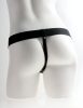 7" Strap-on gol luminos/negru