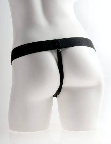 7" Strap-on gol luminos/negru