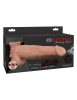 9" Strap-on Hollow Squirting Light/Black