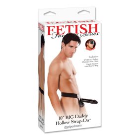 Big Daddy Hollow 10" Strap-on Negru