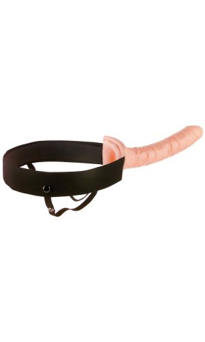 10" Strap-on Hollow Light/Negru