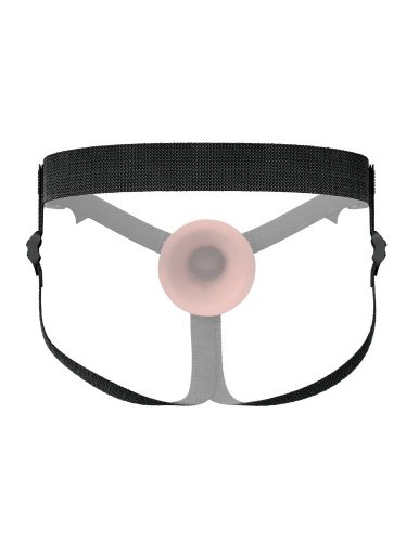 Silicon hollow strap-on de 9" cu două densități