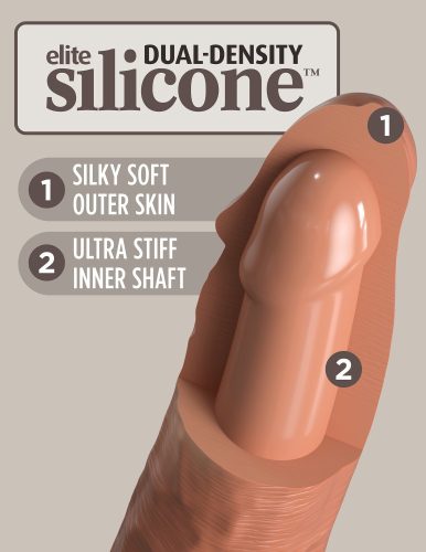 6" Silicon Dual Density Cock Tan