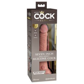 Lanternă de silicon duală de 7" pentru penis