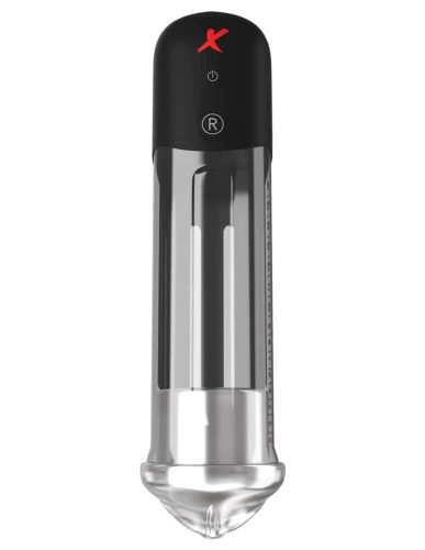 Pompa de putere pentru blowjob clar/negru