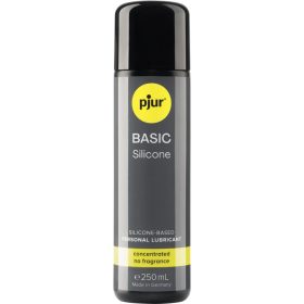 pjur® Basic Silicone - sticlă de 250 ml