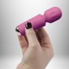 Rechargeable Mini Wand - Peony Pink