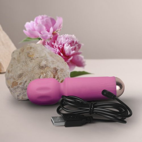 Rechargeable Mini Wand - Peony Pink