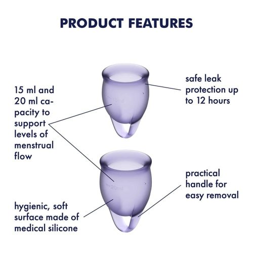 Ai încredere în Menstrual Cup Purple