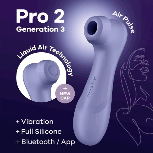 Pro 2 Generația 3 cu Bluetooth/App Liquid Air liliac