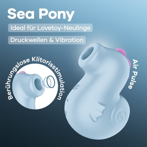 Sea Pony - albastru de gheață