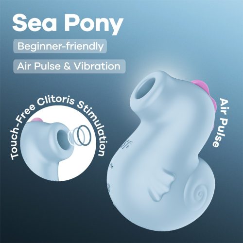 Sea Pony - albastru de gheață