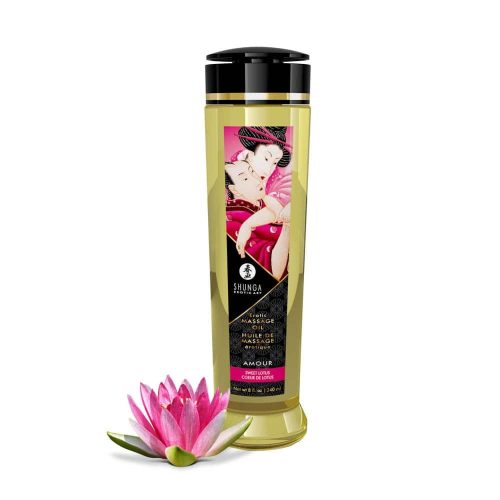 ULEI DE MASAJ EROTIC 240 ml / 8 oz SWEET LOTUS