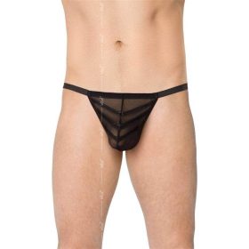 Tanga pentru bărbați 4527 - negru {} OneSize