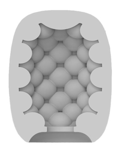 VIBEGGS - Blow Misty - Mânecă vibratoare pentru masturbare - Albă