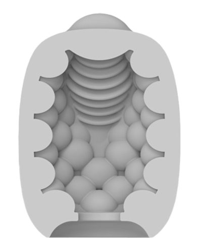 VIBEGGS - Blow Misty - Mânecă vibratoare pentru masturbare - Albă